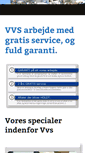Mobile Screenshot of nordmark-vvs.dk